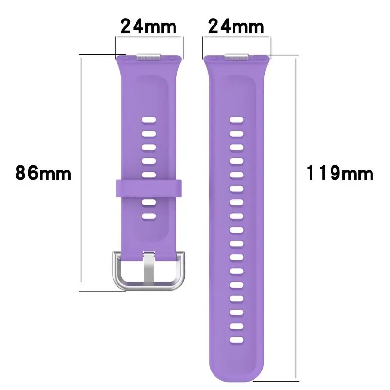 Original Silicone Strap For Huawei Watch Fit 3 Smart Watch Replacement Wristband Sport Bracelet Wrist Band Fit3 Belt Case