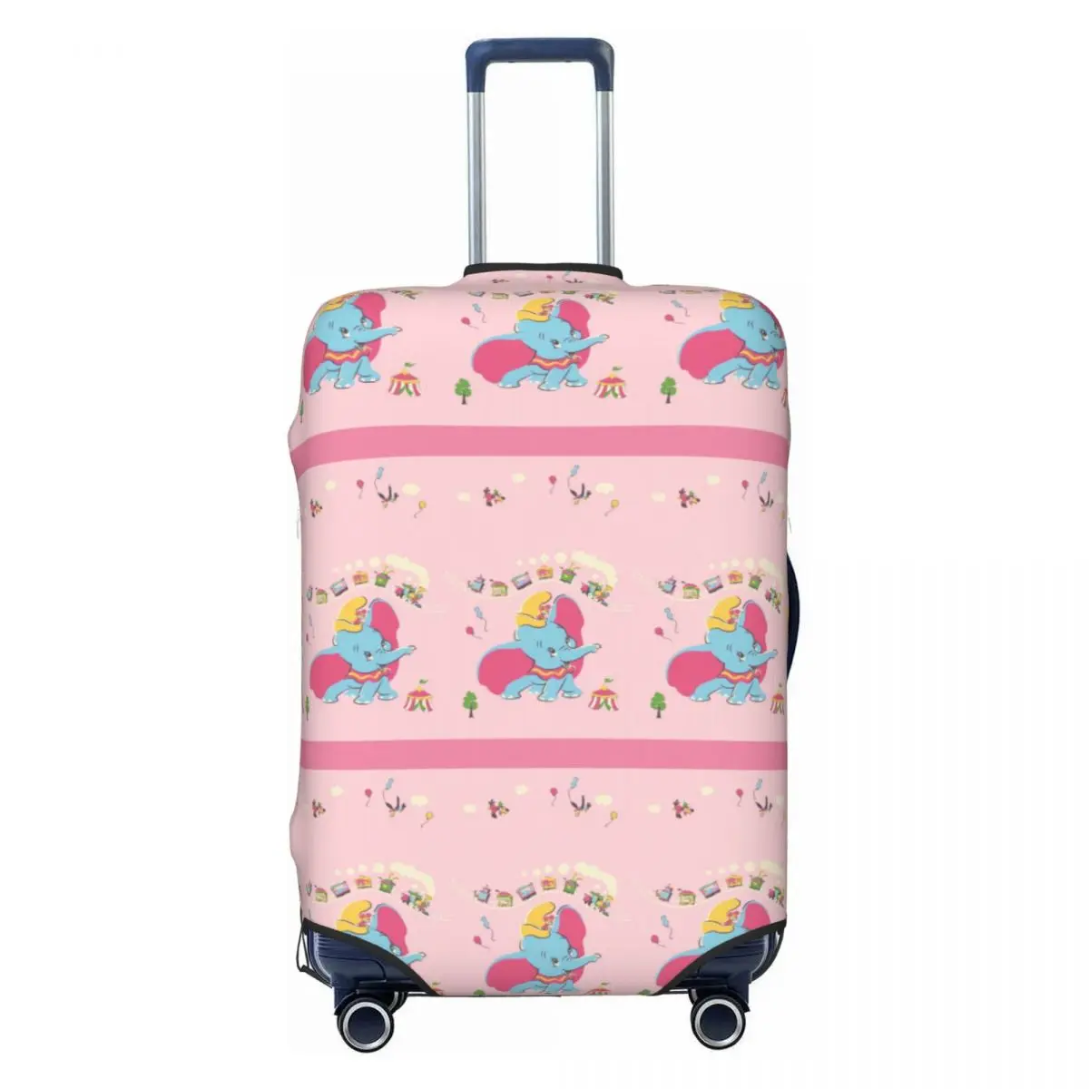 

Custom Custom Dumbo Cartoon Luggage Cover Protector Washable Cute Elephant Travel Suitcase Covers