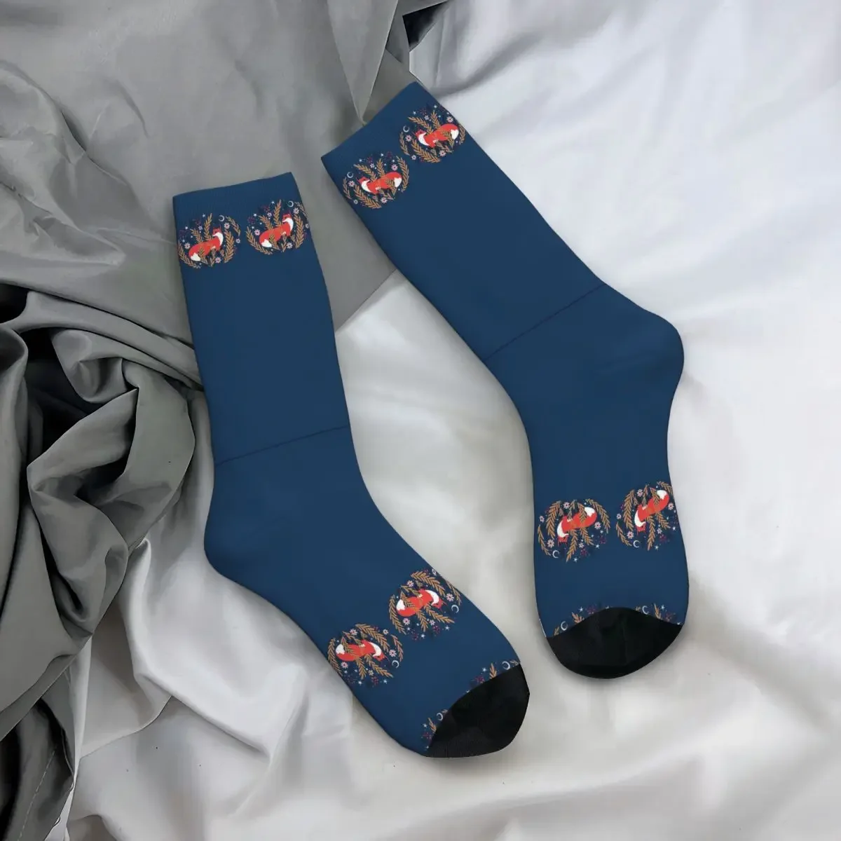 Primeros calcetines de nieve Harajuku, medias Súper suaves, calcetines largos para todas las estaciones, accesorios para regalo de cumpleaños Unisex