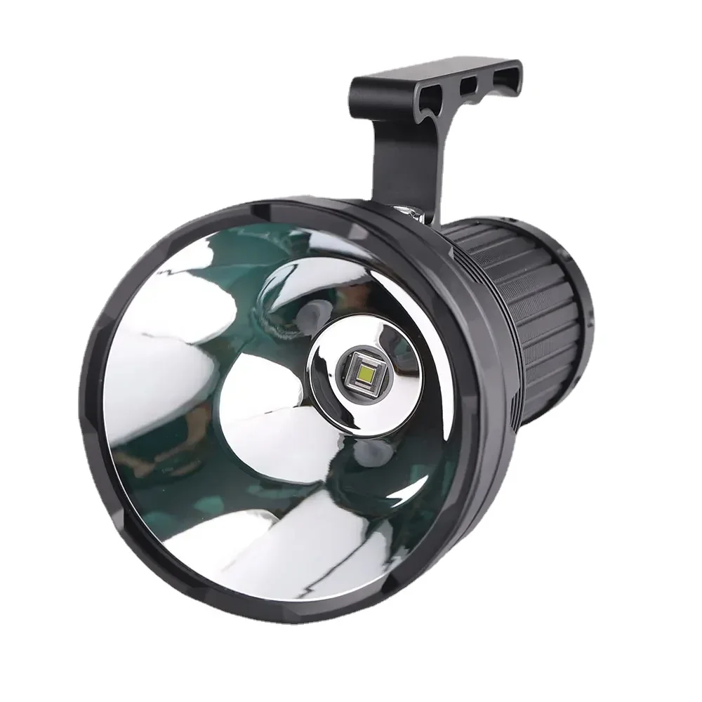 Imagem -04 - Comboio de Alta Potência Lanternas Led Luz da Tocha Recarregável por 21700 Bateria para Auto-defesa Sbt90.2 7000lm 3x21d Tipo-c