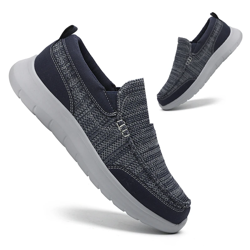 

Новинка 2025 года, мужская повседневная обувь, нескользящие удобные дышащие кроссовки, легкая уличная спортивная обувь