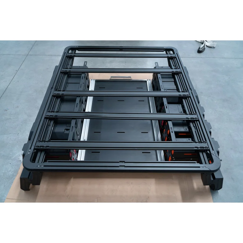 Auto Accessories Durable Aluminum Roof Platform Rack Wholesale For Full‑Size 4x4 Pickup Trucks Exterior Upgrade Spares