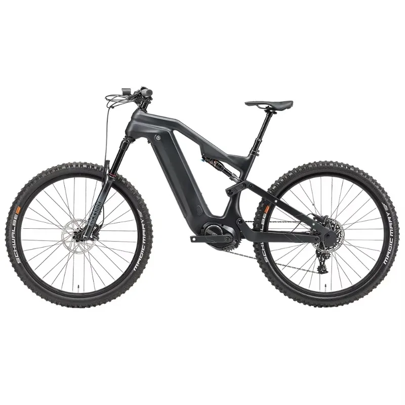 

48V 500W Full Suspension Carbon Fiber Tire Electric Mountain Bike Adult Customizable Hybrid Off Road E MTB Bicycle