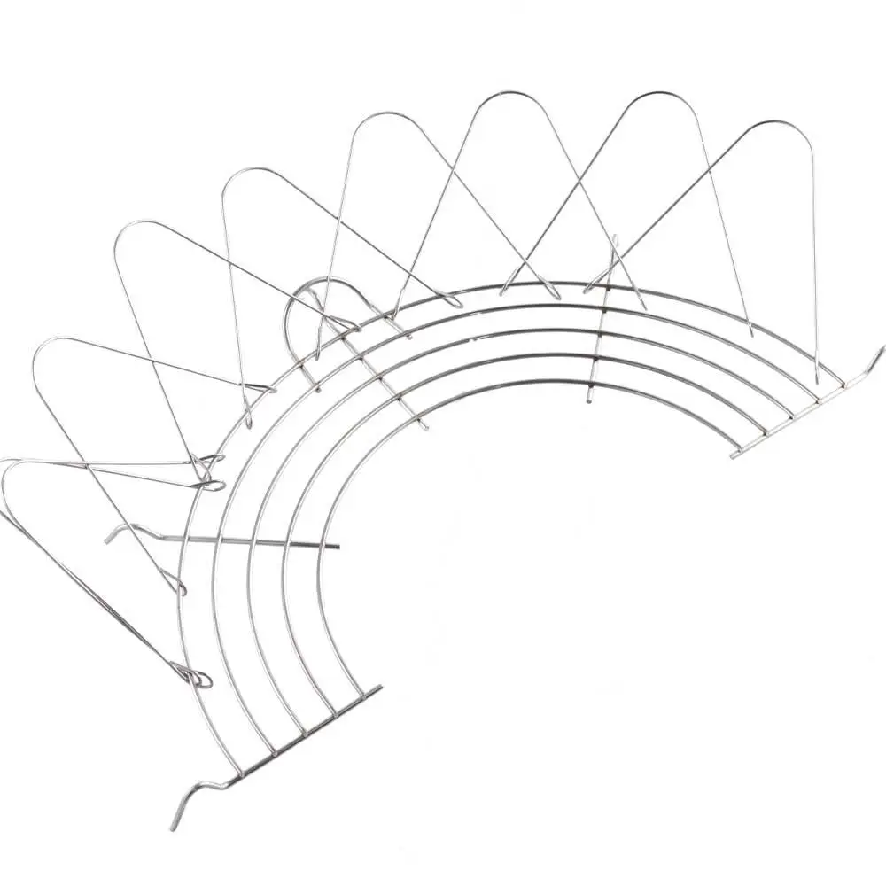 

Heat-resistance Stainless Steel Kitchen Gadgets Cooking Tool Frying Pan Shelf Oil Drain Rack Pot Steamer Steaming Stand