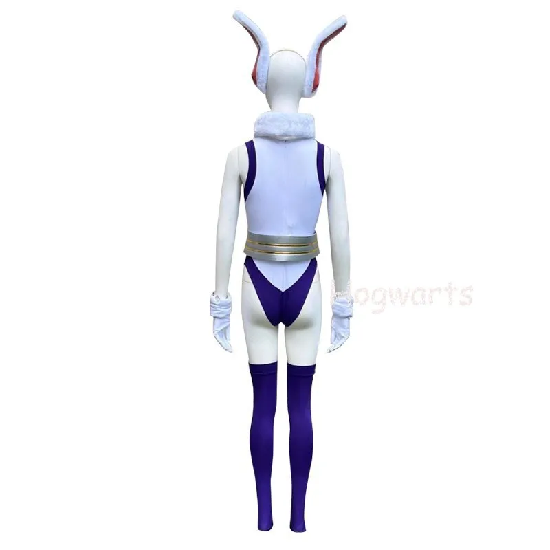 Rabbit Hero Mirko Cosplay Costume Anime Bnha Rumi Usagiyama Miruko Role Playing Party Cosplay Women