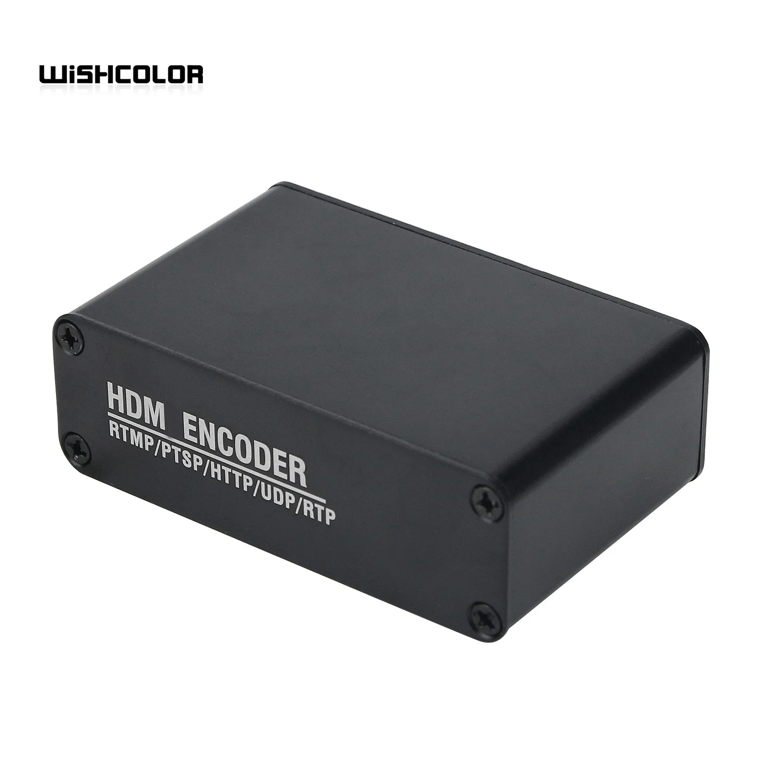 Wishcolor HDMI-compatible Encoder H265 Encoder Video Encoder HD MI to SRT/HLS Streaming for IPTV Game Live Streaming view 4
