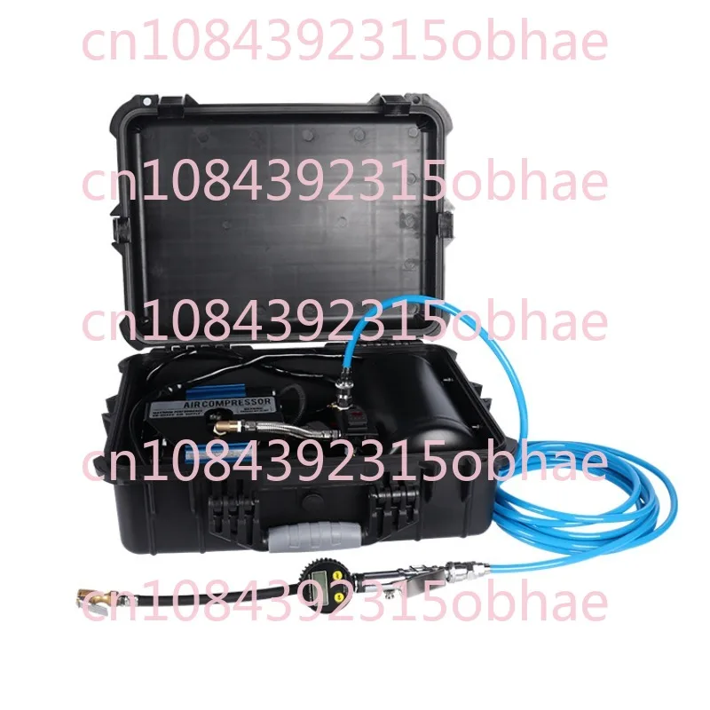 

Автомобильный воздушный насос DC12V 150PSI Сверхмощный воздушный насос с пластиковым корпусом с ручкой картриджа на 1 галлон, цифровой дисплей