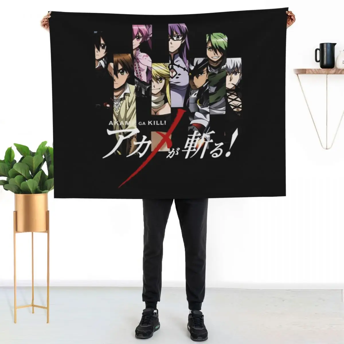 akame ga kill Throw Blanket No Pilling Soft Warm Blanket for Bed