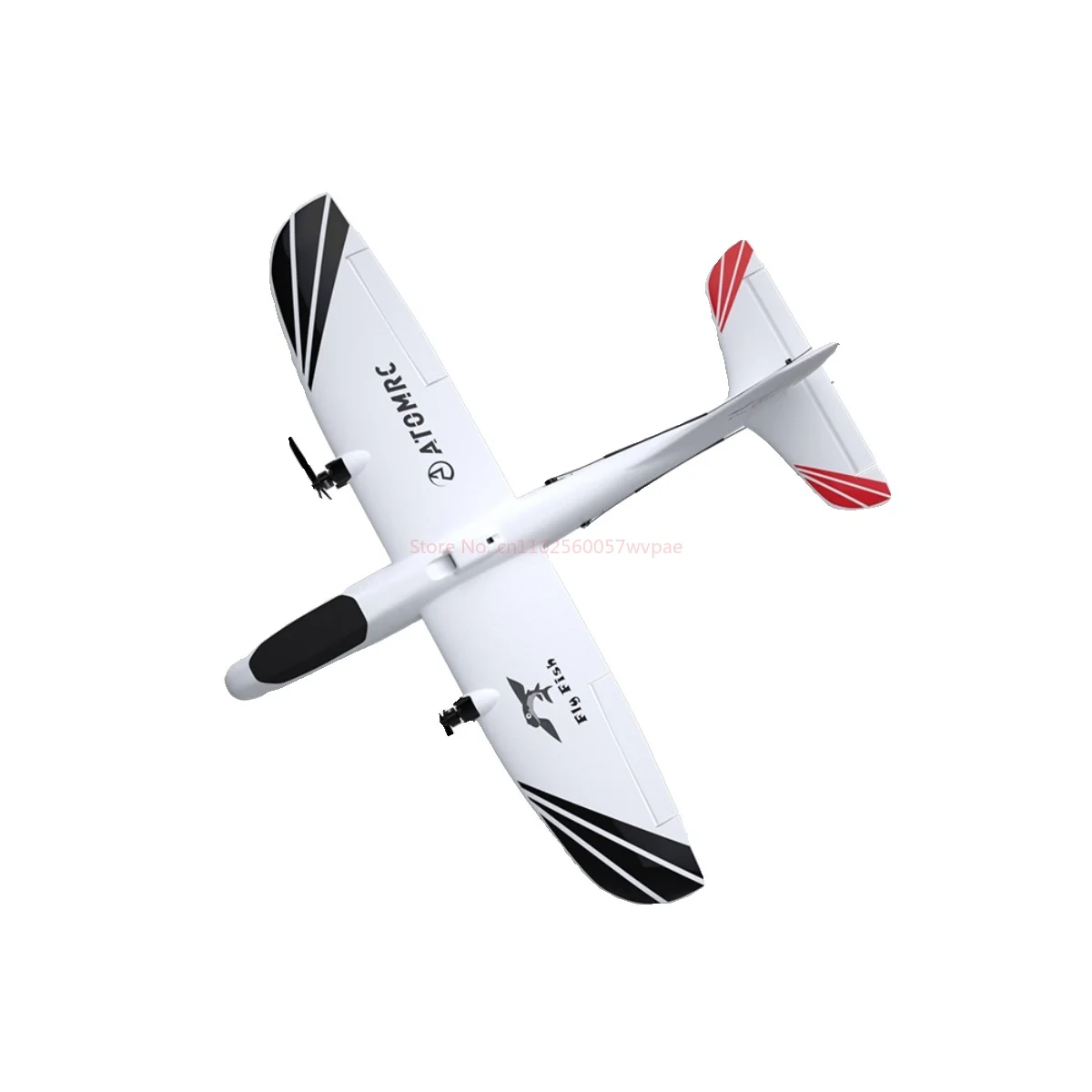 Atomrc Kleine flexibele FPV-vliegtuigen met vaste vleugels Afstandsbediening Speelgoed Kleine vliegende vis voor beginners Oefen hobby