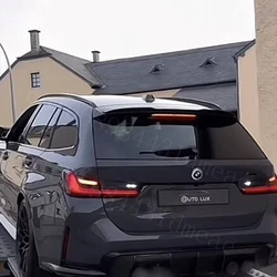 ABS Plastic Car Wing Rear Roof Spoiler for BMW 3 series Touring (G21) M Sport SPOILER CAP For BMW 3 Touring G21 M-Pack 2018-2023