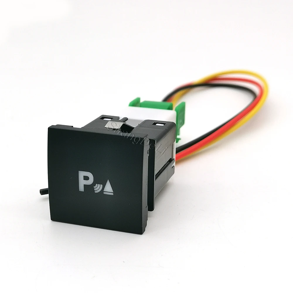 1 шт., подходит для VW Jetta Golf 6 MK6 2006-2012 гг., автомобильный светодиодный DRL, парковочный радар, включение и выключение, переключатель противотуманных фар гаража с проводом