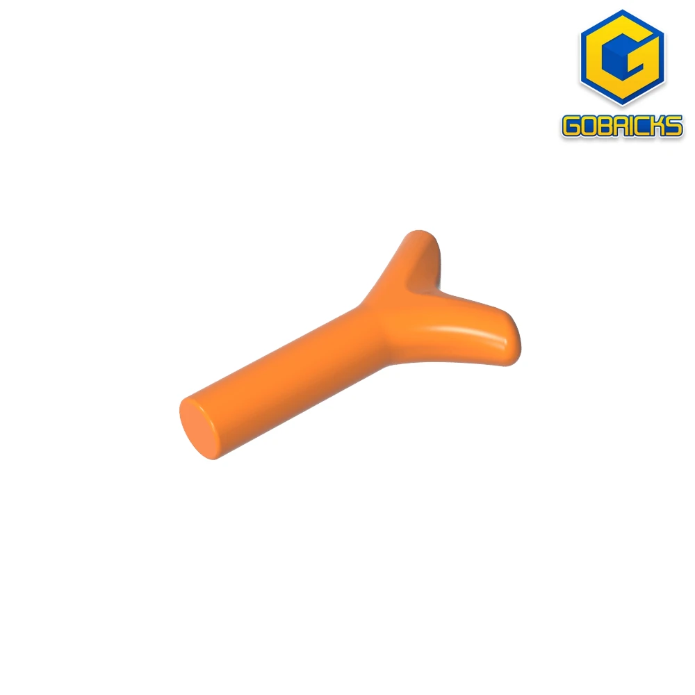 

Кирпичи Gobricks собирает детали GDS-1445, верхняя часть моркови, совместимая с строительными блоками lego 33183