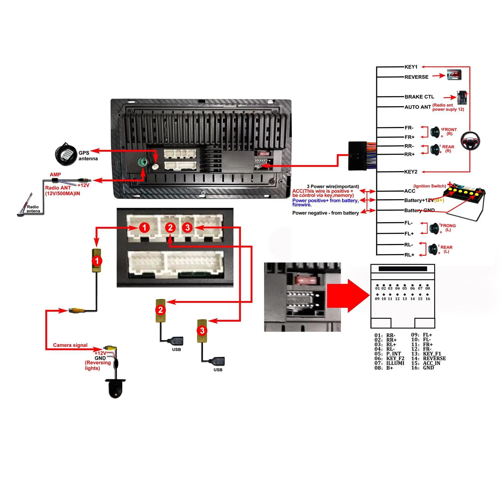 Autonavigation 9 Zoll Autoradio Bluetooth Hände – Auto-Multimedia-Player GPS-Navigation Ersatz für CX7 2008–2015