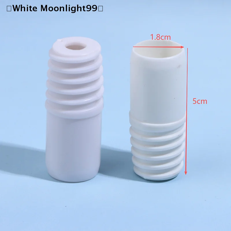 〔White〕10/20Pcs Mop Handle Attachments For Mop Poles Caliber 22 Threaded Connection Connector Handle Mop Accessories