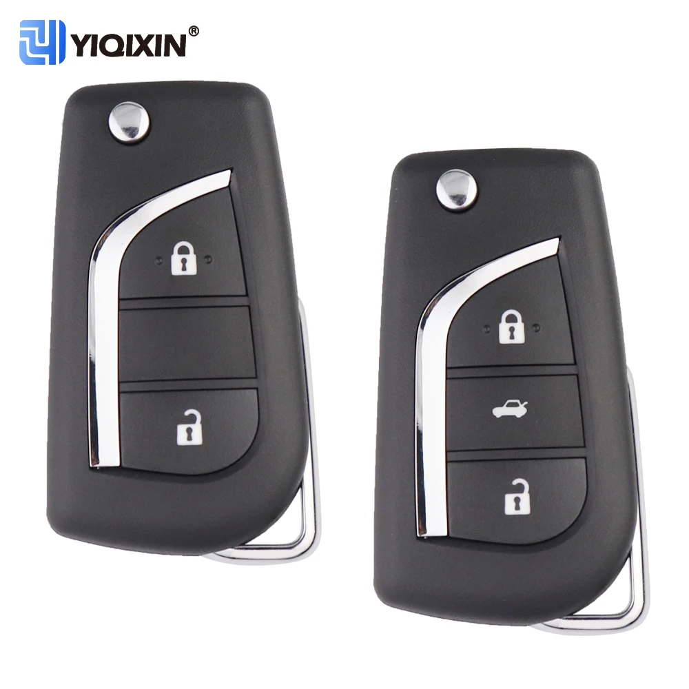 

Remote Car Key Shell For Toyota Corolla 2017 RAV4 Before 2013 Levin Prado Camry Reiz Highlander Kluger Key TOY43 TOY48 VA2 Blade