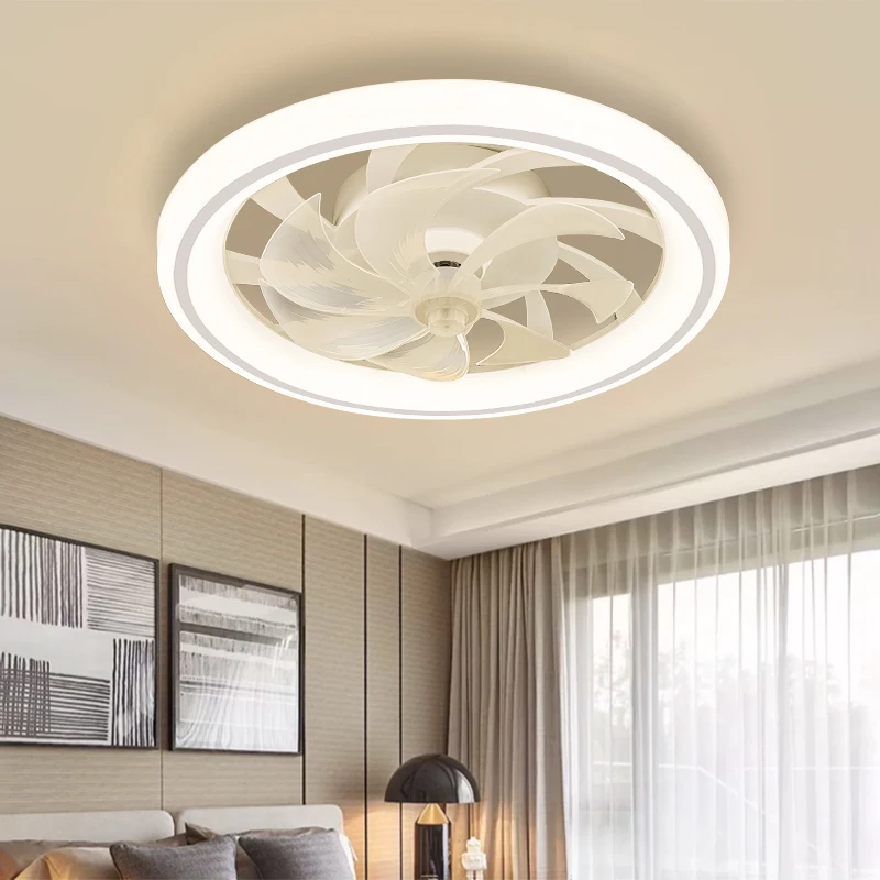 Remote Control Large Ventilator Lamp Air Blades Fan For Home Led Low Profile Ceiling Light Electric Fans Type With lamp Lighting