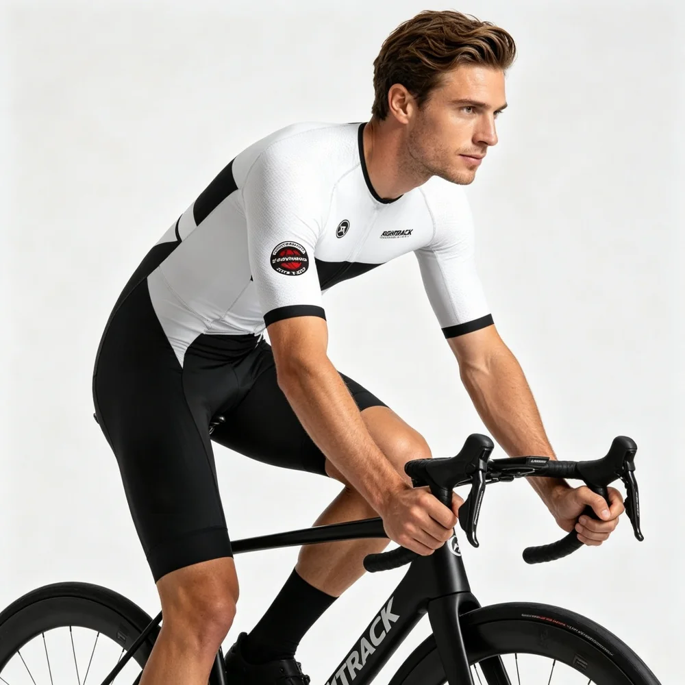 

RIGHTTRACK Trisuit MEN'S World Triathlon Jumpsuit Summer Skinsuit Swimming Cycling Running Competition Appare
