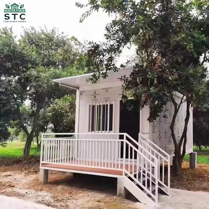 Quick Installation  Eco-Friendly   Customizable  Container Houses with Terrace  Stairs  Size Options   Casas Prefabricadas