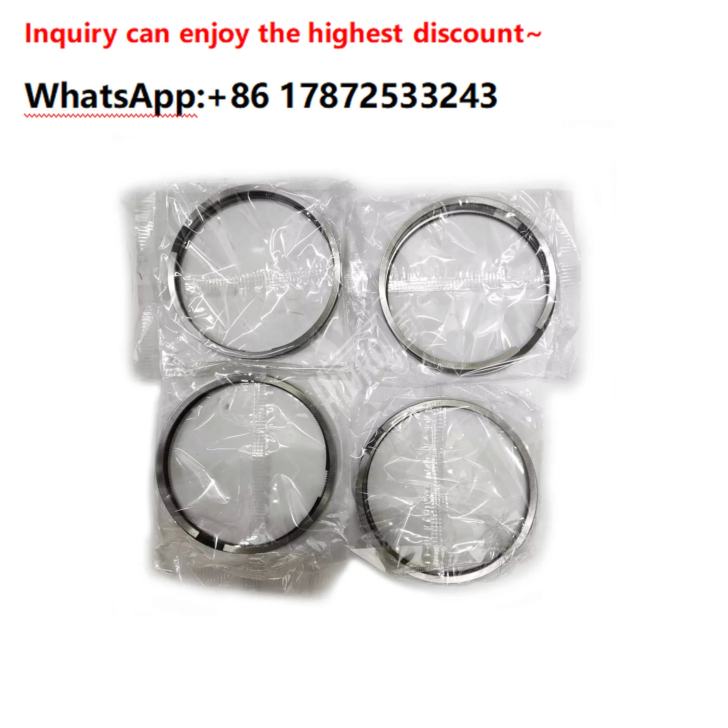 Construction machinery parts piston rings 276-7476 are suitable for C6.6 engines