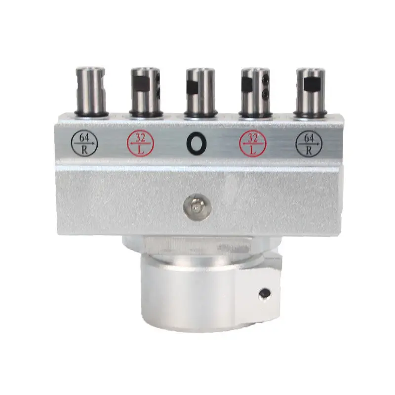 For Woodworking Machinery 5 Holes 32 Pitch Multi-shaft Drill, Drill Bag Row Drill Connector
