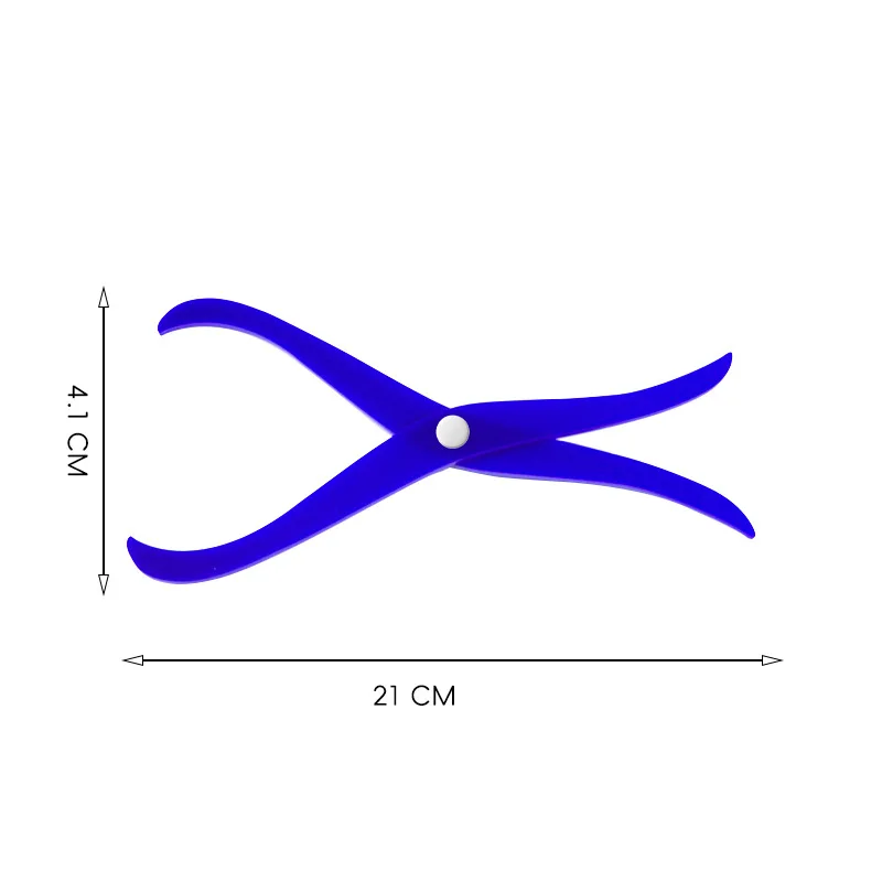 아크릴 세라믹 캘리퍼 - 세라믹 꽃병의 크기를 측정합니다. 아크릴 휴대용 분리형 측정 도구 자