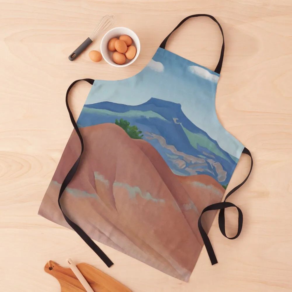 

Фартук Georgia O'Keeffe Red Hills, кухонная одежда для мужчин, кулинария для женщин, фартук