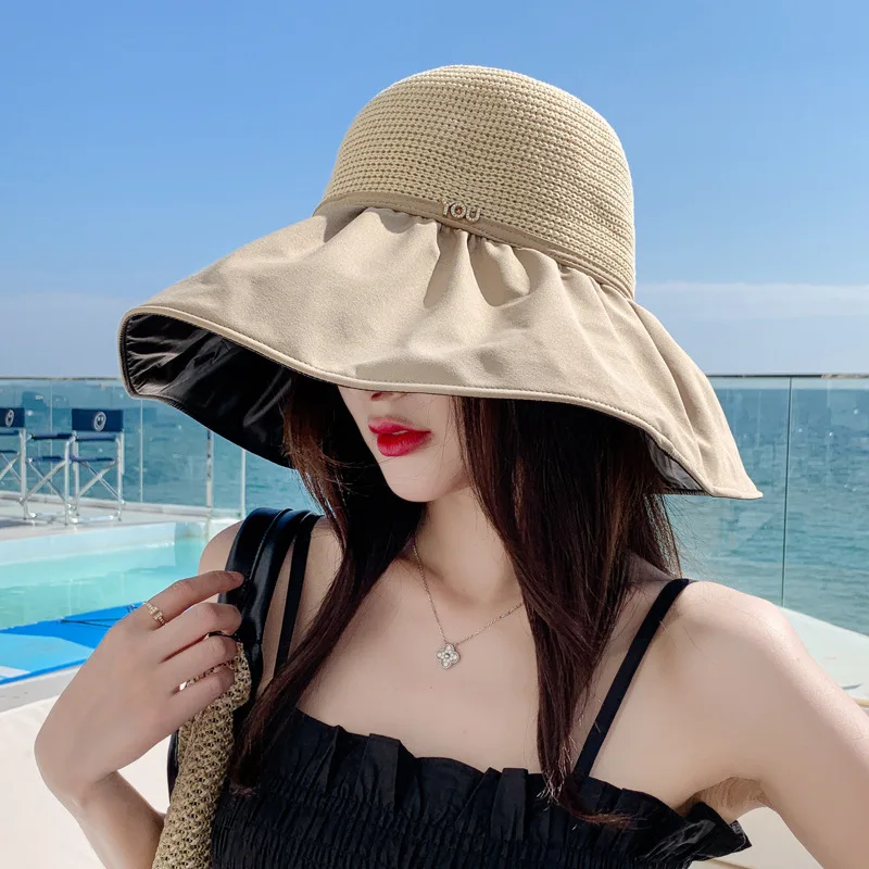 

2024 New Style Vinyl Hat, UV-proof Large-brim Sunshade Hat, Suitable for Tourism and Outdoor Activities,breathable and Sun-proof
