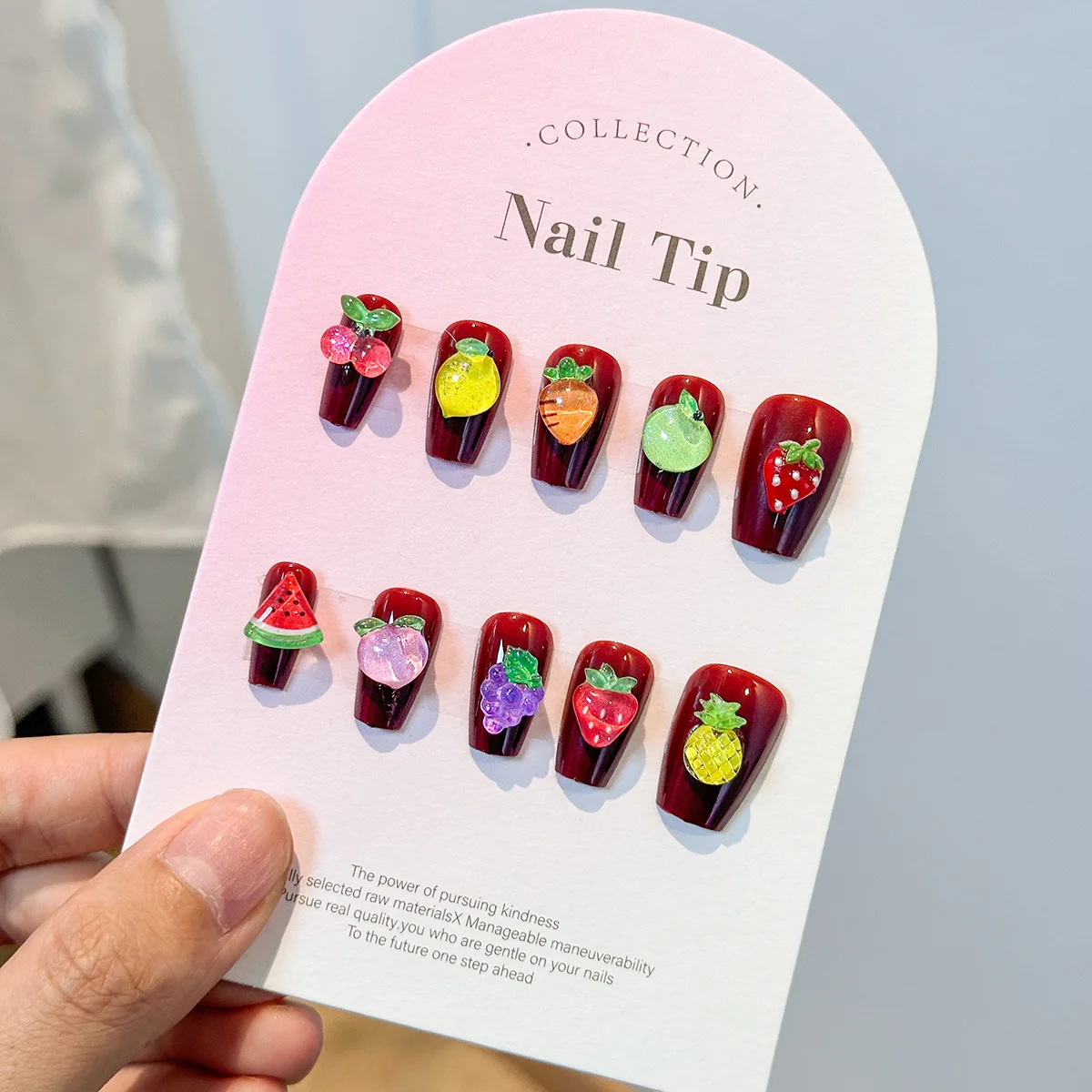 20pcs miniso fruit cartoon nail charms for diy nail making kawaii cute resin nail art decoreation