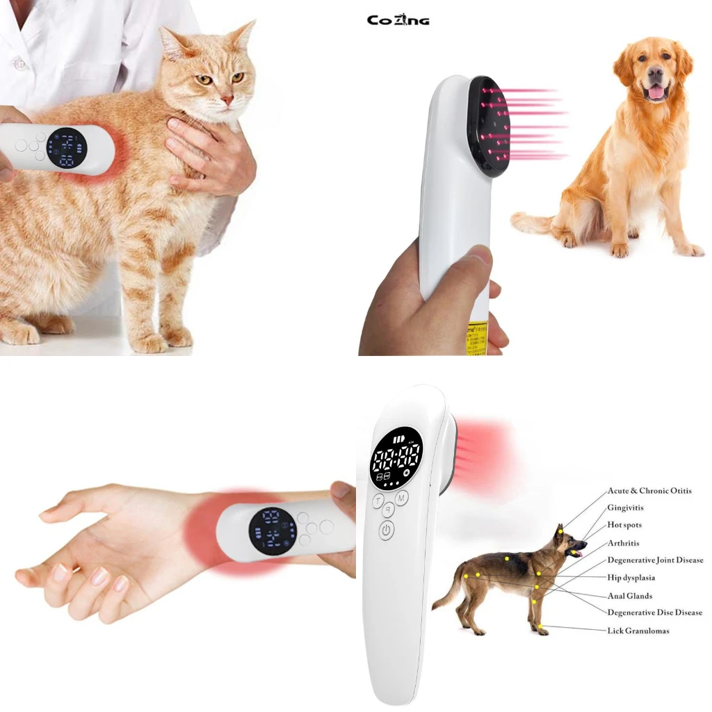 

Handheld LLLT Unit with Dual 650nm & 808nm for Maximum Therapeutic Effect