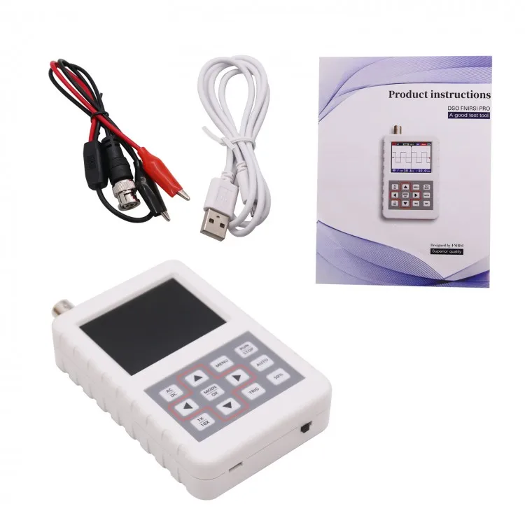 

5MHz 20MS/s Sampling Rate ADS2050H Mini Digital Oscilloscope W/ 2.4" Color LCD Screen 320*240