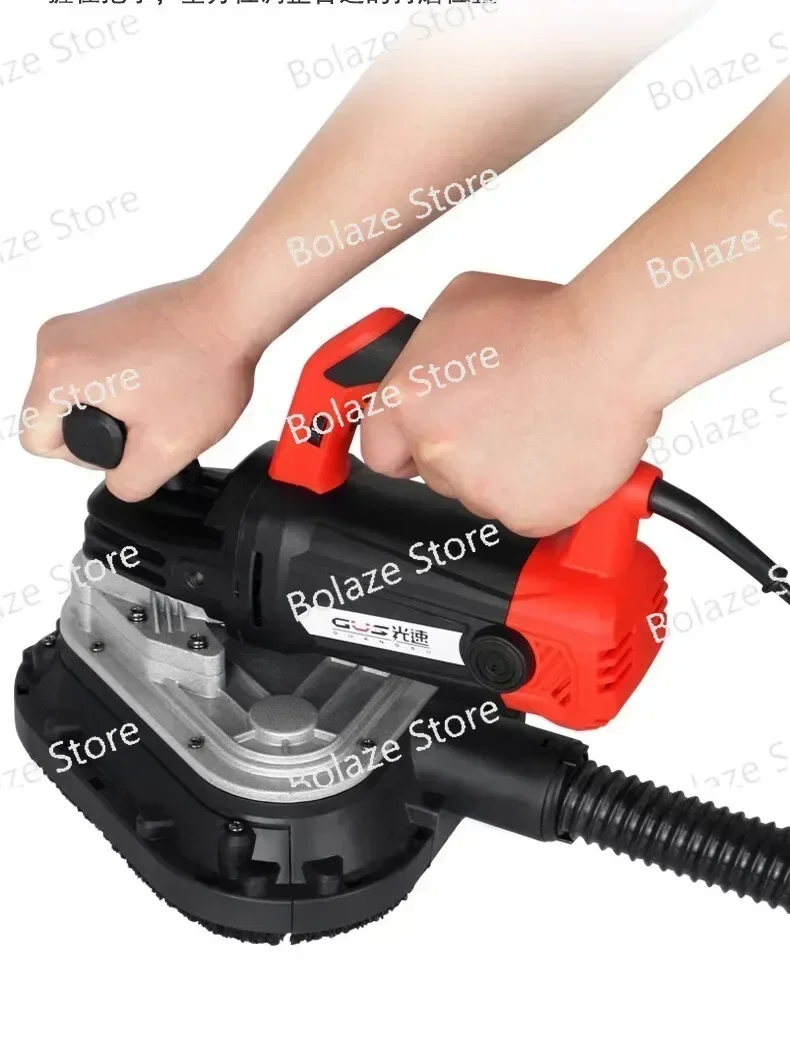 Handheld Three-head Dust-free Cement Grinder Epoxy Floor Grinder Edge Concrete Floor Renovation Terrazzo