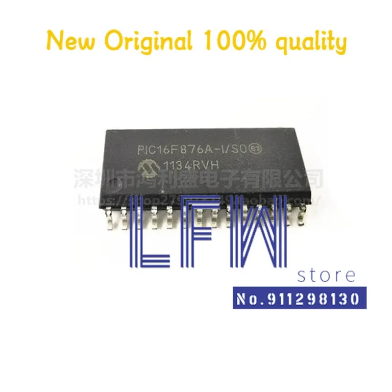 1pcs/lot PIC16F876A-I/SO PIC16F876A 16F876A 16F876 SOP28 Chipset 100% New&Original In Stock