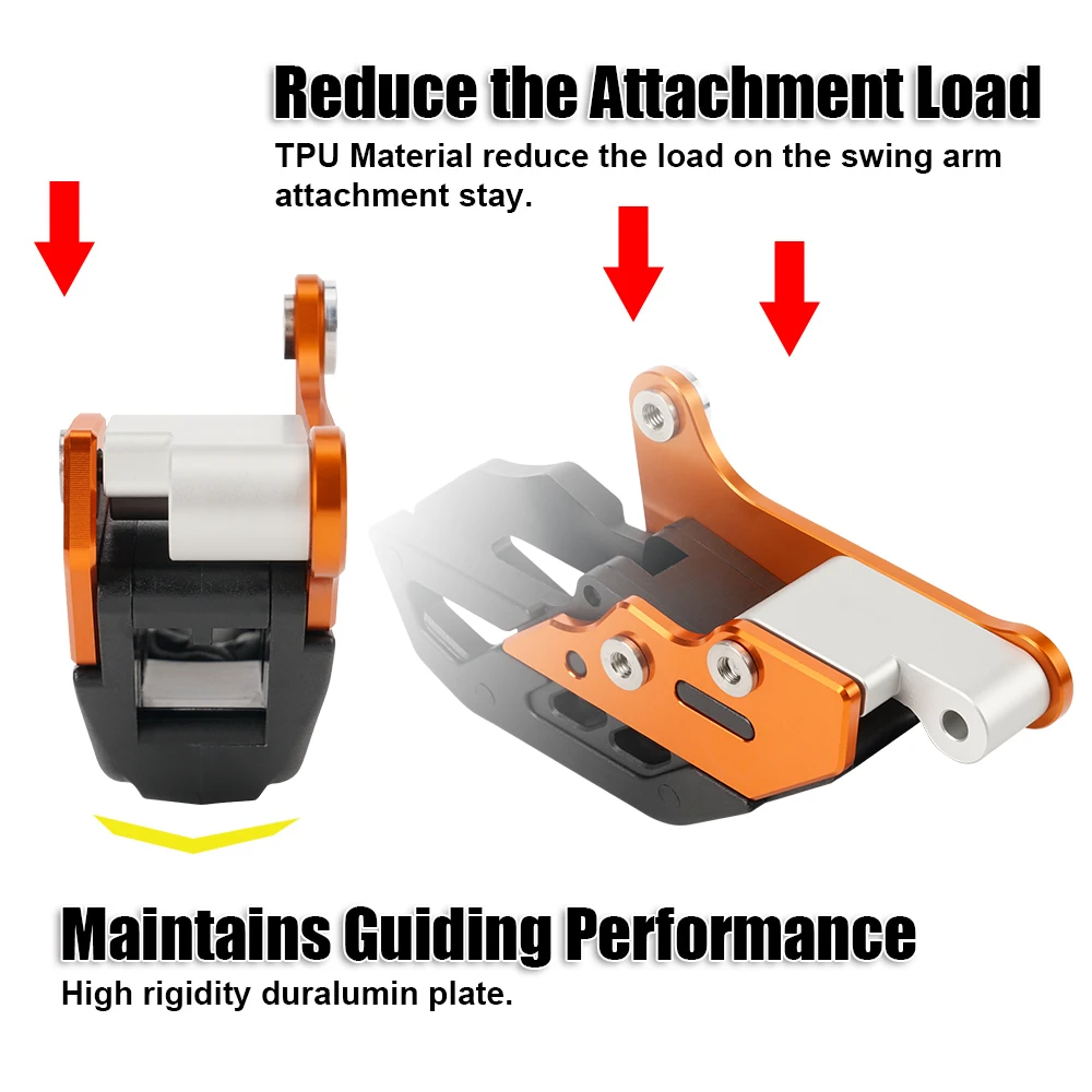 For KTM EXC 300 TPi Six Days SXF XC XCF EXC EXCF XCW XCFW SX 125 125 250 300 350 400 450 500 2008-2022 CNC Chain Guide Protector