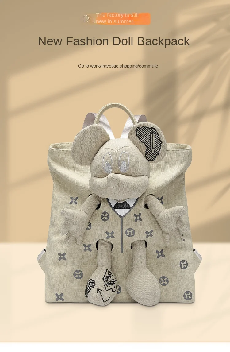 

Women's Backpack 2024 New Fashion Gift Pack Large Capacity Travel Canvas Backpack