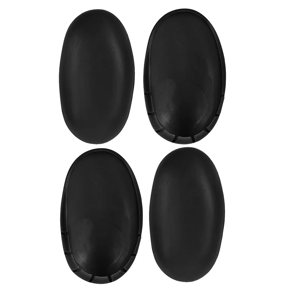 2 Pairs Hairdressing Perm and Dyed Guards Shields Baking Oil for Washing Salon Dryer Silica Gel Treatment