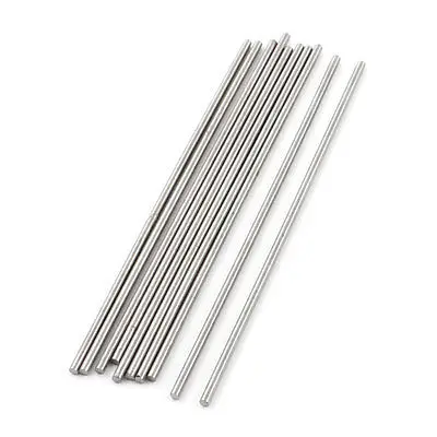 2mm Dia 100mm Length HSS Turning Tool Round Lathe Rod Stick 10pcs