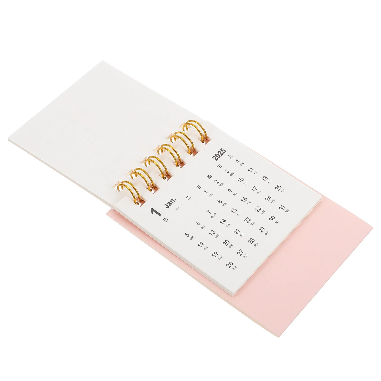 

Simple Desk 2025 Minimalist Small Decorative Daily Use Home Office Standing Calendars Desktop Calendar Practical Notepad