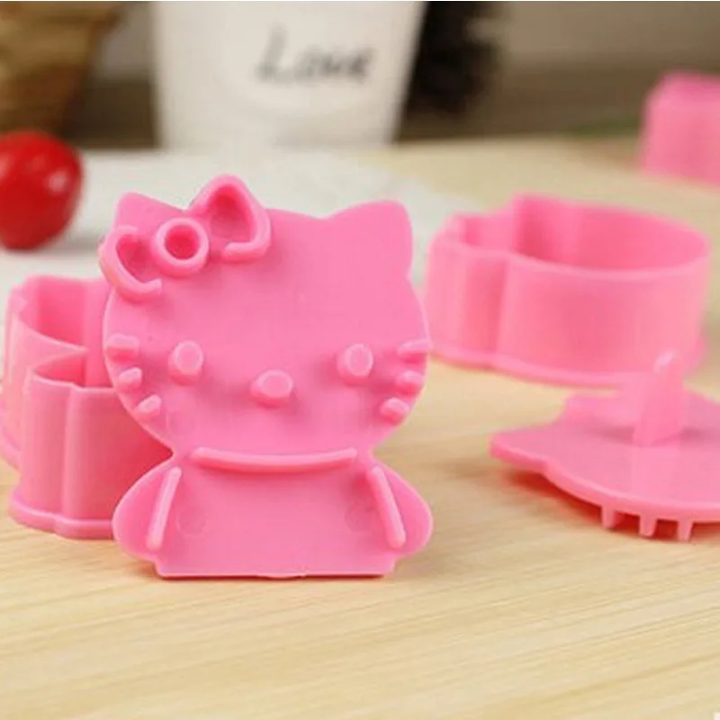 Sanrio Hello Kitty Cookies Mold Set Party Dim Sum Cute Cartoon Hello Kitty Cookie Dumpling Baking Tool Gifts