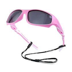 New Outdoor Kids Baseball Polarized Sunglasses – Unbreakable Flexible Youth Sports Sunglasses for Boys Girls Age 3-12