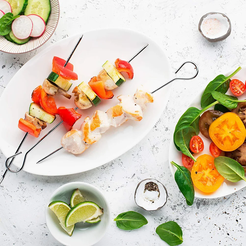 

6Pcs 8 Inch Air Fryer Accessories Frying Pot Kit Stainless Steel Pizza Pan Kitchen Tools Frying Pan Air Fryer