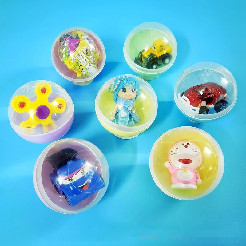 75mm twisting Ball Surprise Blind Box Toy Egg Anime figure Box Toy Egg giocattoli per bambini giocattolo di decompressione che raccoglie giocattoli compleanno gif