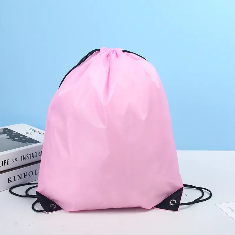 Double Shoulder Sports Basketball Outdoor Marathon Event Backpack Oxford Fabric Drawstring Storage Bag