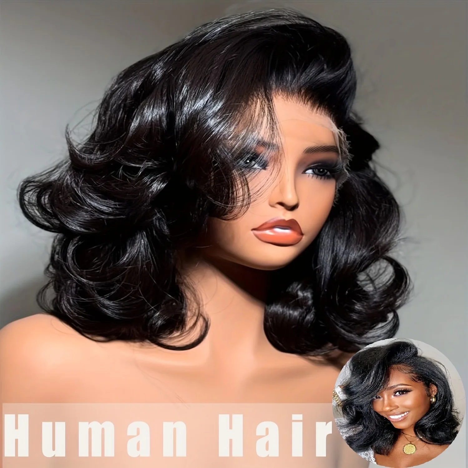 

Натуральные парики-бобы из человеческих волос 13x4 Body Wave с HD-фронтом, предварительно выщипанные, плотность 200%, без клея, для женщин