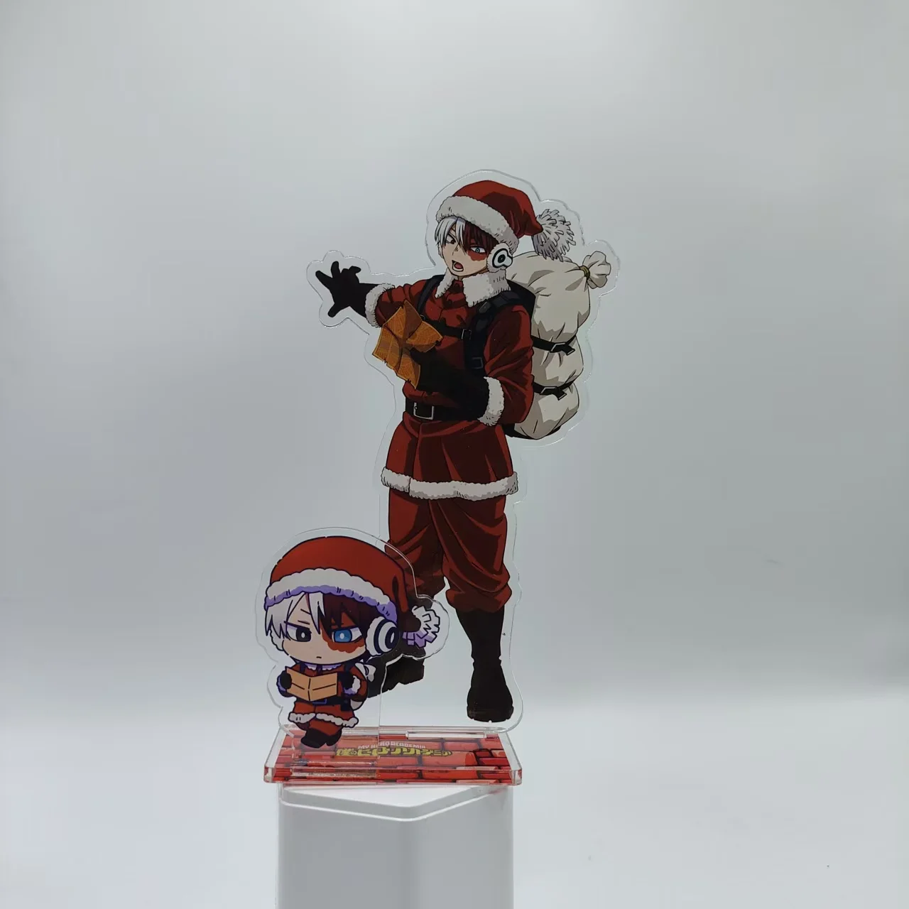 My Hero Academia Anime 15 سم حامل أكريليك - لوحة ديكور مكتب عيد الميلاد للمشجعين، حامل عرض كوسبلاي هدية علوية #4