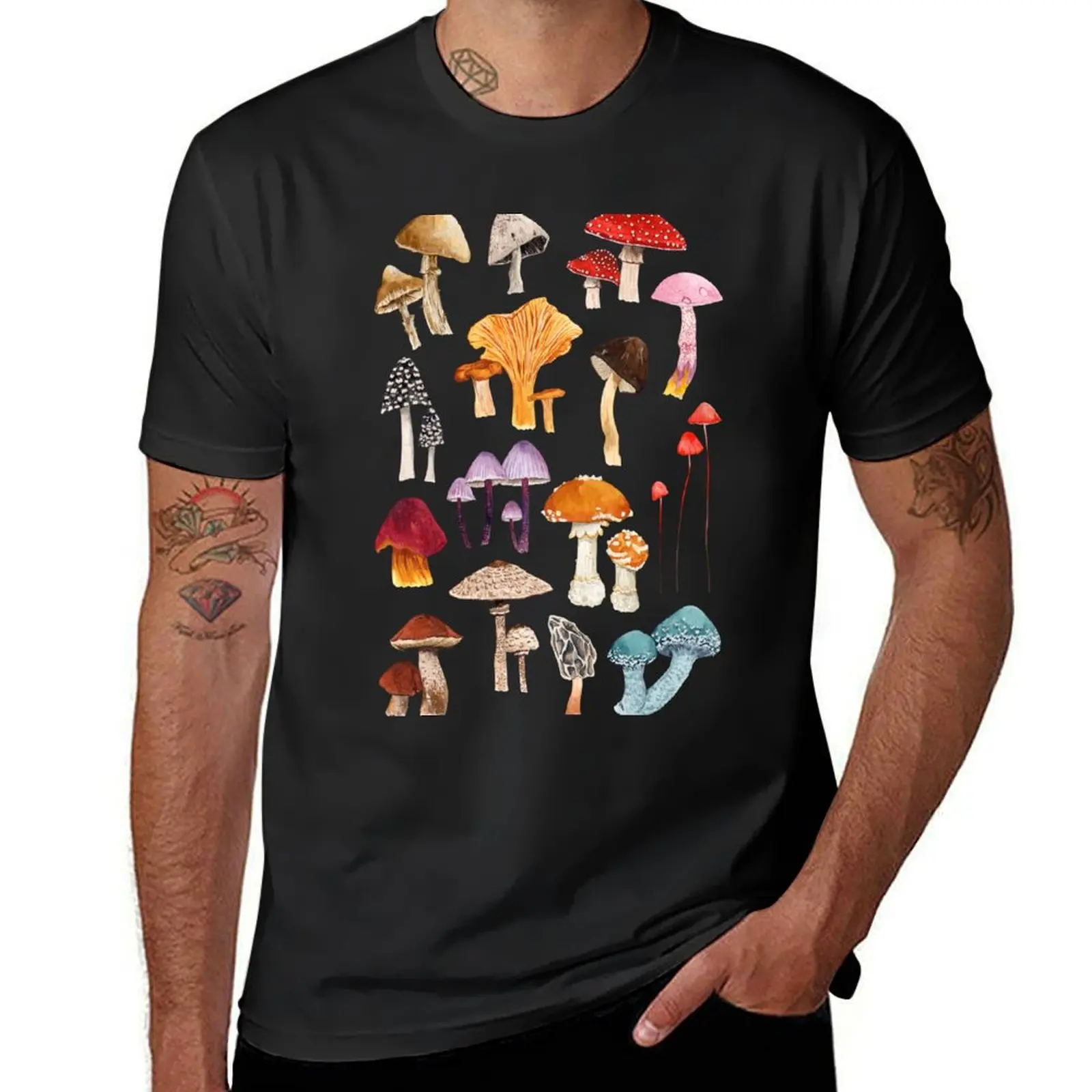 

MUSHROOMS T-Shirt shirts graphic tees graphics Aesthetic clothing outfits for men