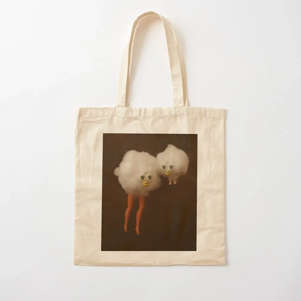 

Cloud Furbies, Long Furbies cursed and dreamy Tote Bag hand bag ladies woman shopping bag Women's bags