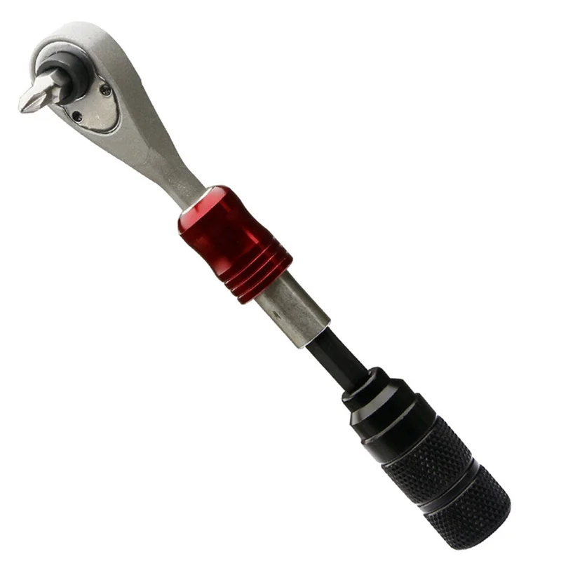 

AU-Repair Ratchet Reversible Tool Kit For Bikes Bicycle Multi-Tool With Mini Pump For Camping And Travel