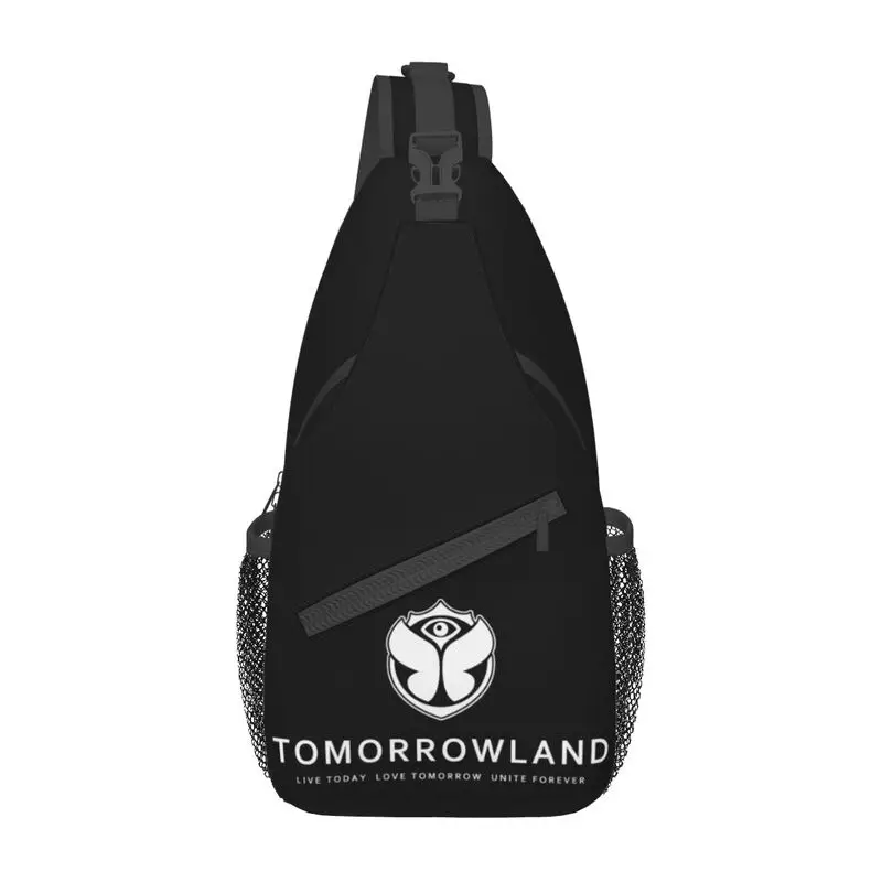 Tomorrowland-bandolera de hombro para hombre, mochila cruzada para ciclismo, Camping, día