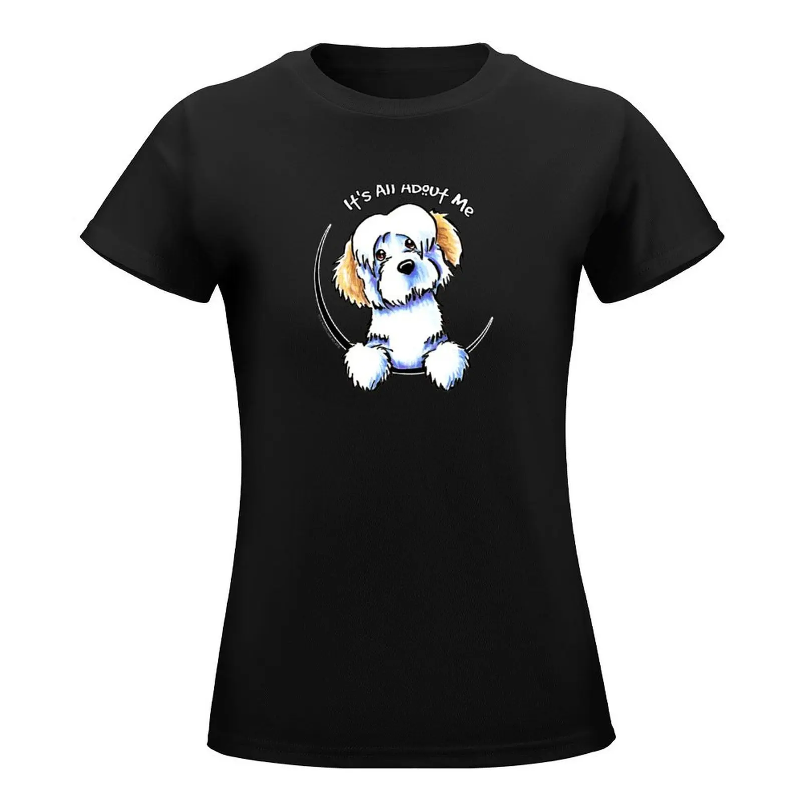 White Piebald Havanese :: Its All About Me T-Shirt lady clothes kawaii clothes Women clothes