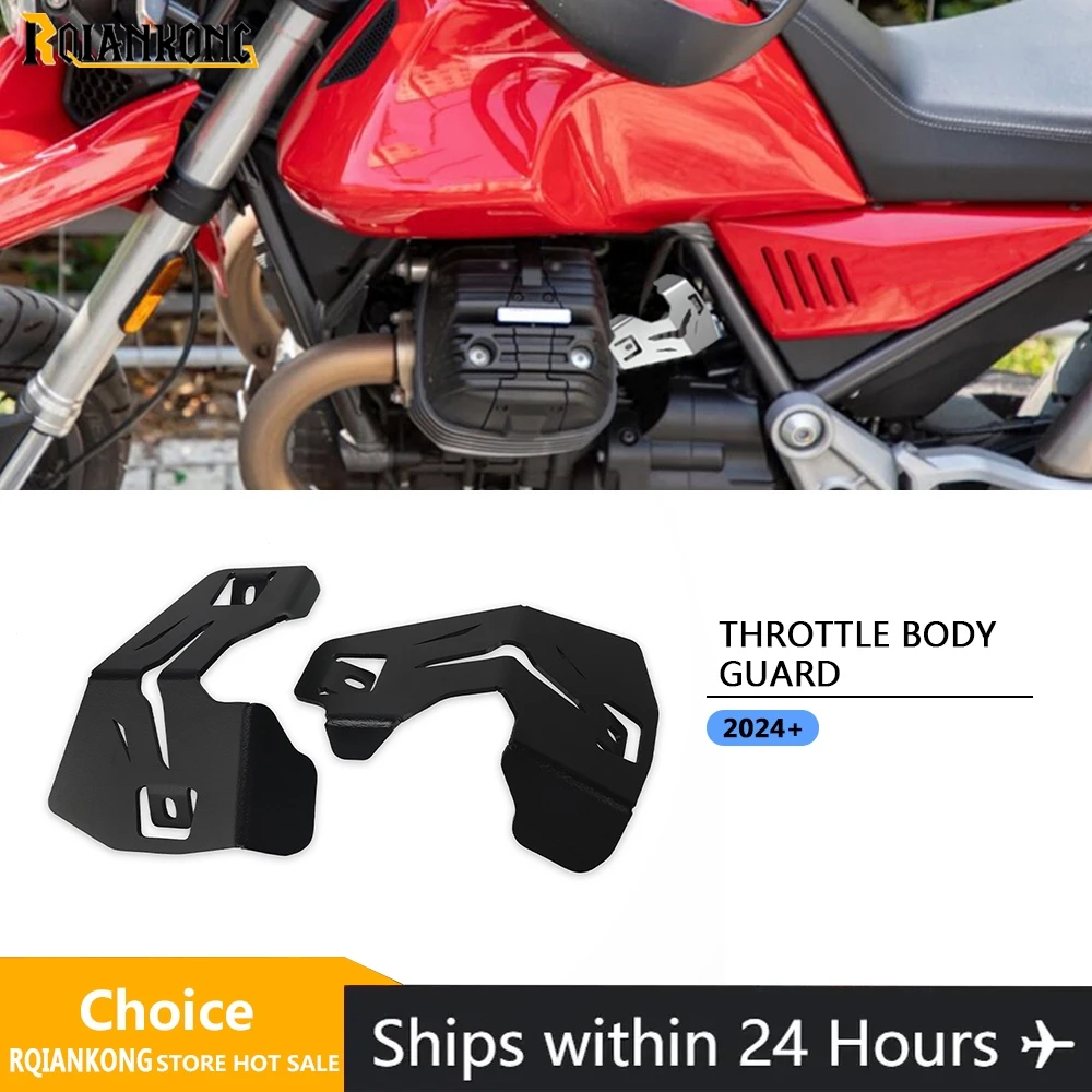 

Motorcycle Accessories Throttle Body Guard Throttle Valves Protection For MOTO GUZZI V85 TT / V 85 TT 2019-2021 2022 2023 2024